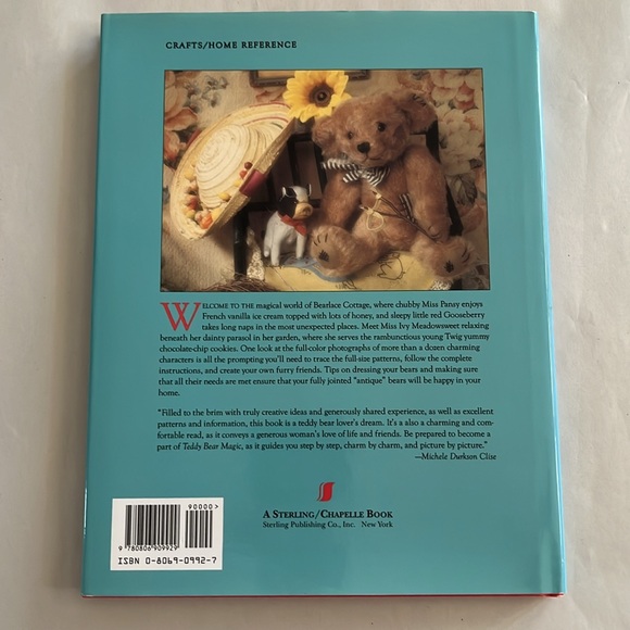 NWT Teddy Bear Magic BOOK Make Adorable Bears Anita Louise Crane Patterns 1995 - Picture 3 of 17